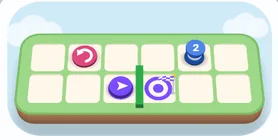 So Close: a board with a hedge wall near the flag